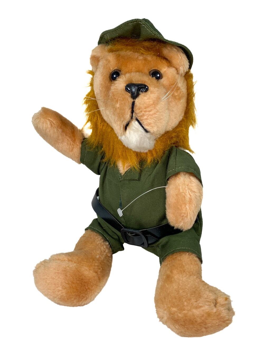 Safari Lion Stuffed Animal Plush Vintage Russ Berrie Collectible Toy Jungle